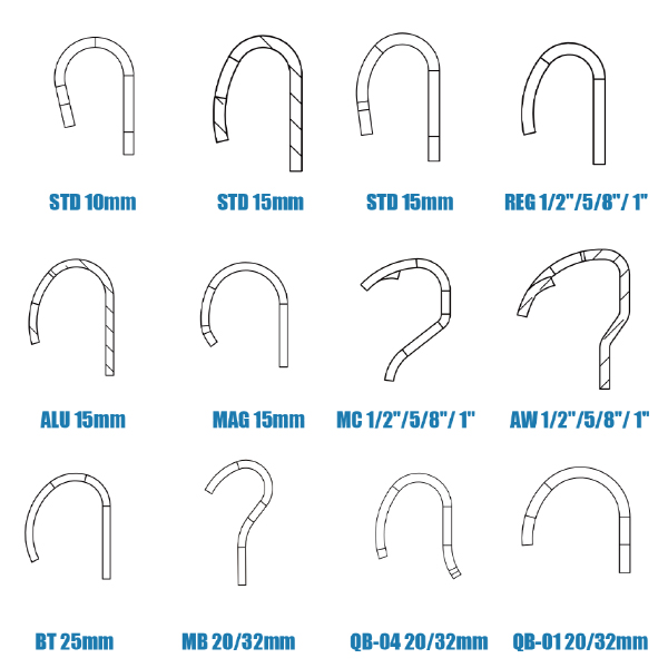 Clips For Wheel Weight